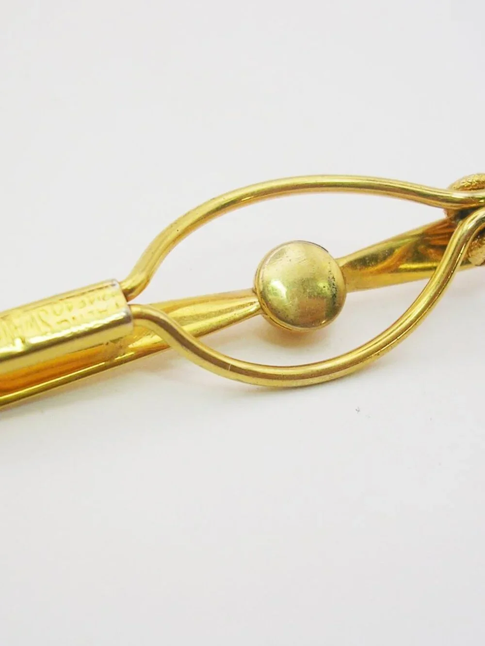 Vintage Airplane Propeller Tie Bar Money Clip classic Swank Necktie Holder
